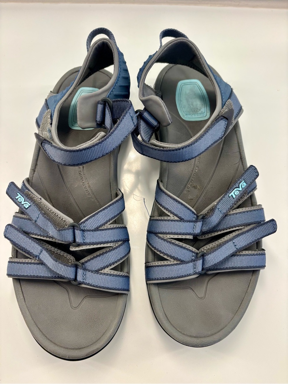 Teva Tirra Women's Blue Strappy Hiking Water Sandals